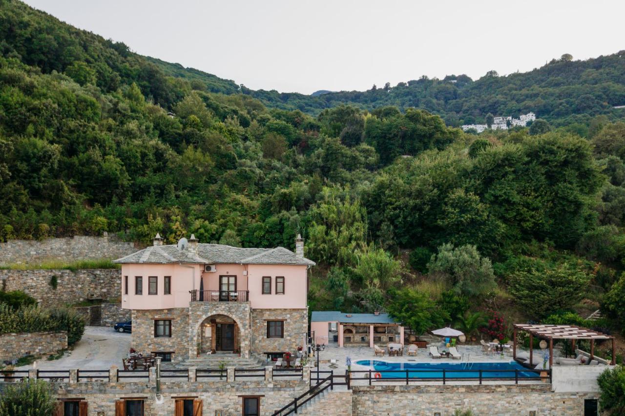Elysian Luxury Villa Pelion Tsagarada Exteriör bild