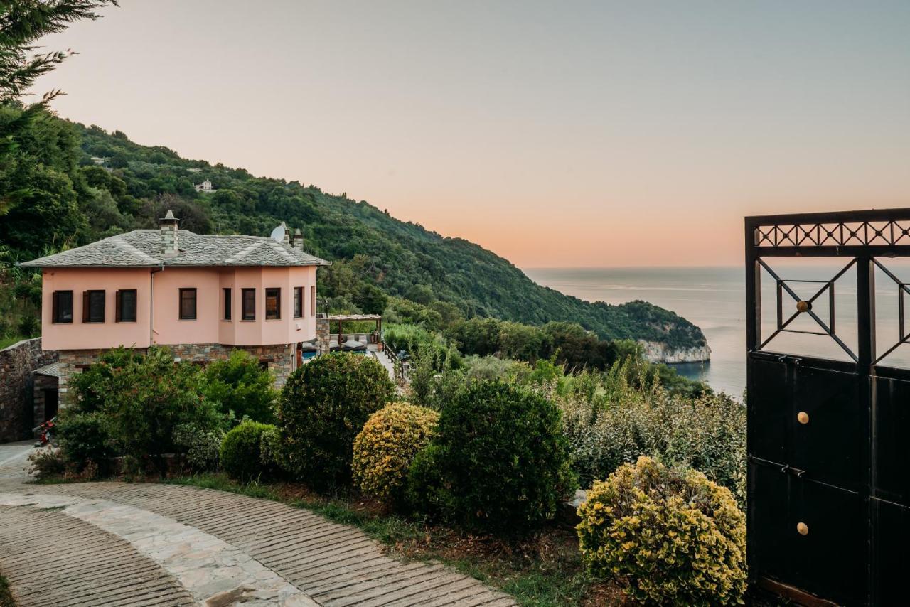 Elysian Luxury Villa Pelion Tsagarada Exteriör bild